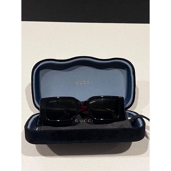Gucci Pop Web GG1860S rectangular sunglasses NEW - Picture 3 of 10